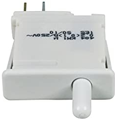 Bosch Siemens 610369 00610369 ORIGINAL Tastenschalter Lichtschalter Lampenschalter Lichttastenkappe Schalter Taste Kühlautomat Kühlschrank Kühlgerät auch Constructa Balay Neff