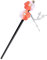 Vintage hair chopsticks retro acrylic hairpin hair stick with tassels girls hair accessory (red)