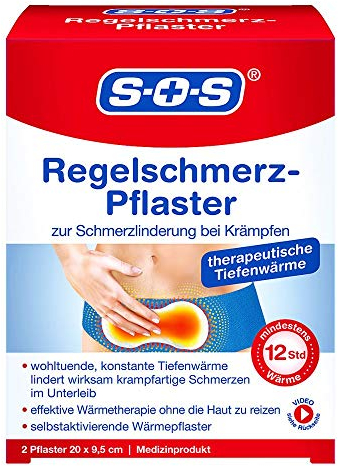 SOS REGELSCHMERZ-Pflaster 2 St