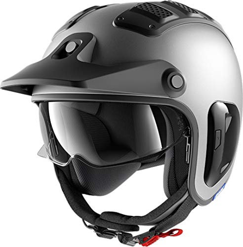 SHARK Motorradhelm X-DRAK 2 BLANK Mat AMA, Anthracite, XS