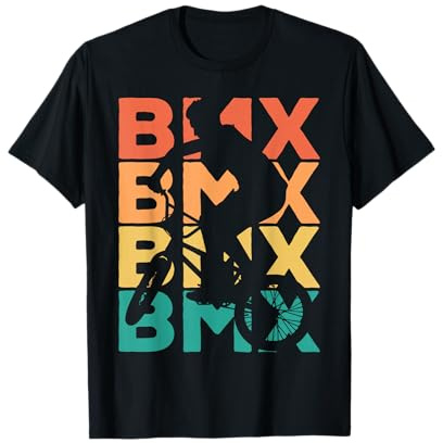 Retro Vintage BMX - BMX-Fahrer T-Shirt