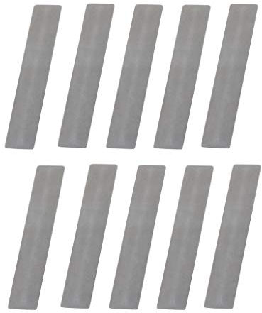 Rtengtunn 10 pièces/Lot pour Valve de compresseur à Piston Plaque de Valve de Haute qualité 11 * 57mm Joint de Shrapnel Papier de Rechange pour compresseur d'air - 11x57mm