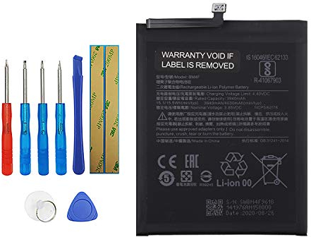 Vvsialeek BM4F Ersatz Akku Kompatibel Für MI A3 CC9E MI9 LITE M1906F9SH M1906F9SI M1904F3BG with Free Toolkit
