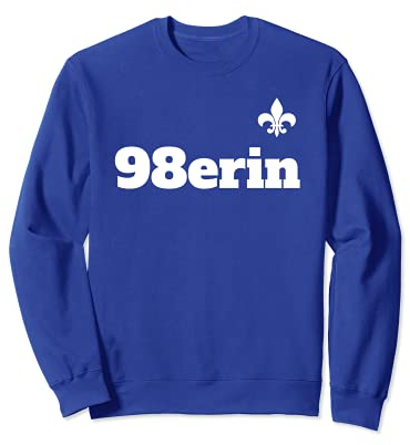 Fußball Darmstadt Lilien Frauen Mädchen Fans Darmstadt Sweatshirt