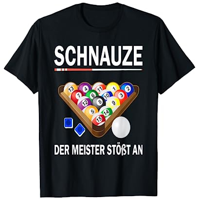 Billard Snooker Billardspieler T-Shirt