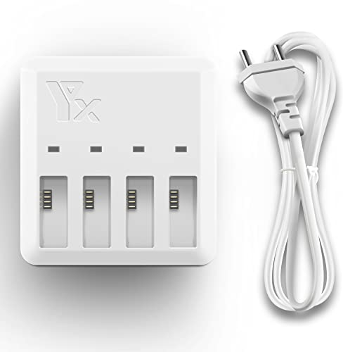 LYONGTECH Akku Ladegerät für DJI Ryze Tello/Tello EDU Drohne, lädt 4 Batterie Akkuladestation Hub Zubehör