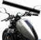 Adesivo Coperchio Serbatoio Carburante Moto, Adesivo a Strisce per il Corpo Della Motocicletta Decalcomanie in Vinile Modificate Adesivi per la Maggior Parte dei Tipi di Moto, Nero