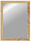 CLAMARO 'Vision' Wandspiegel 30x60 cm maßgefertigt | Eiche Altholz | Moderner eckiger Spiegel mit MDF-Holzrahmen, inkl. Metall Aufhänger und Montagematerial (Querformat & Hochformat)