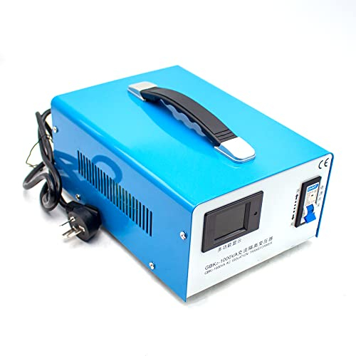 LeTkingok Transformador de Aislamiento de Anillo de Ca de 1000VA, Convertidor de Potencia Aislado de Seguridad de Audio, Transformador Antiinterferencia de 220V a 220V, 1000w
