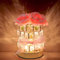 ALEENFOON Lampada da notte in cristallo rosa, lampada da tavolo in cristallo rosa a 3 colori, luce d'atmosfera ricaricabile tramite USB con controllo touch, lampada da comodino