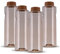 LGL 4 x Trinkflasche 800 ml Kavodrink Premium braun Sportflasche Wasserflasche BPA frei