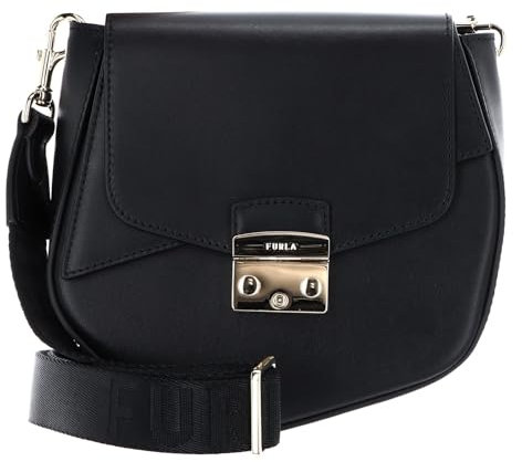 Furla Schulterriemen Metropolis Prisma schwarz (WB01157-AX0748-O6000-1-007), Schwarz