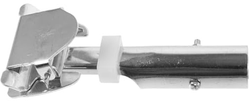 Zerodeko Mop Pole Clamp Replacement 1.5mm Universal Stainless Steel Aluminum Alloy Mop Bar Clamp for Floor Cleaning Home and Commercial Use