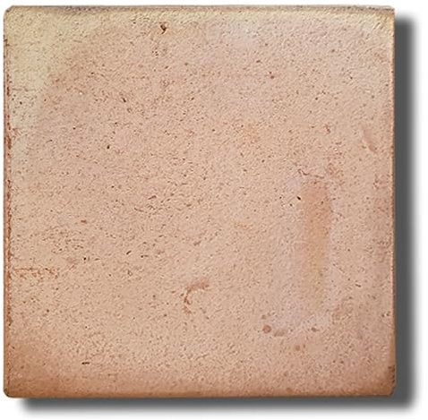 5m2 Baldosas de barro cocido rústico Estrella para suelos. Ladrillo visto artesanal en terracotta para exteriores e interiores fabricado a mano 20x20x2 cm - envío gratuito (221 piezas)