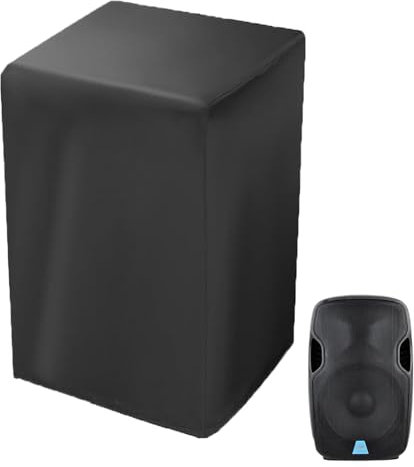 Housse d'enceinte de jardin, housse d'enceinte d'extérieur - Housse de protection pour haut-parleur Housse de haut-parleur Oxford imperméable - Sac de protection pour haut-parleur résistant aux UV