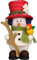 Christian Ulbricht Mikrowichtel Schneemann - 10 cm