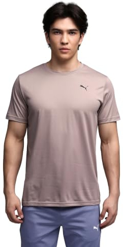 PUMA Herren Tad ESS Small Logo Tee Shirt, Sandstone, XL EU