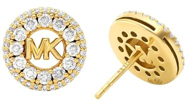 Michael Kors Premium Ladies 925 Silver Stud Earrings - Cubic Zirconia