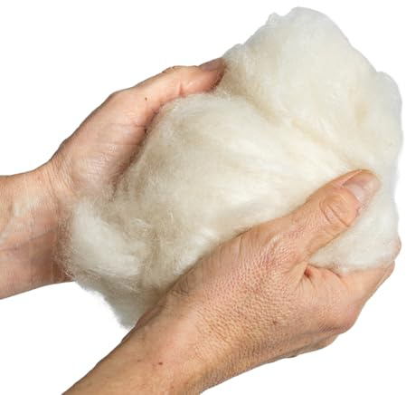 artapisserie.fr Kapok 2 kg – Naturfaser Polsterung, hochwertige Auswahl – für Kissen, Kissen, Bettdecken, Zafus (Meditation)