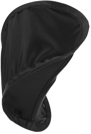 BRIGHTFUFU Pare-soleil pour Téléphone de Voiture Noir en Tissu Anti-uv Support Vertical Multifonction pour Protection Solaire et Anti-éblouissement la Voiture