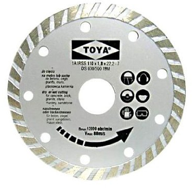 DIAMOND BLADE TURBO 125MM