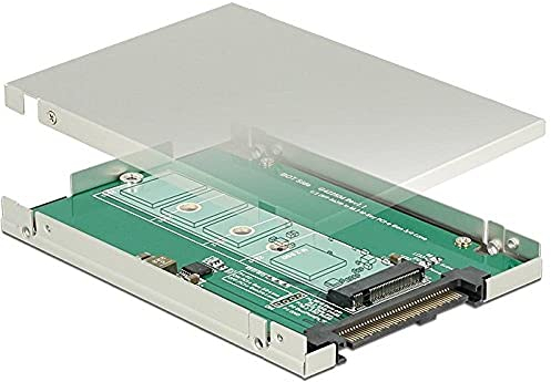DeLock 2.5 Konverter U.2 SFF-8639 > m.2 NGFF NVMe Key m