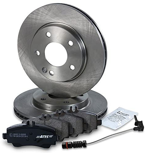 BESTPRICE ATP Bremsenset Vorderachse inkl. Bremsscheiben Belüftet Ø 260 mm +