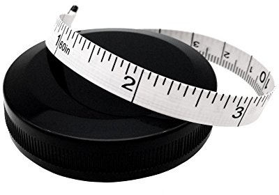 Ruban à Mesurer pour la Mesure du Corps Petit Ruban à Mesurer pour Tailleurs 60 Inch 150 cm Blanche