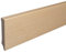 Massivholz-Sockelleisten Fichte LACKIERT Hamburger Berliner Weimarer Profil | ab 3,89€/m (100mm Höhe, Weimarer Profil)