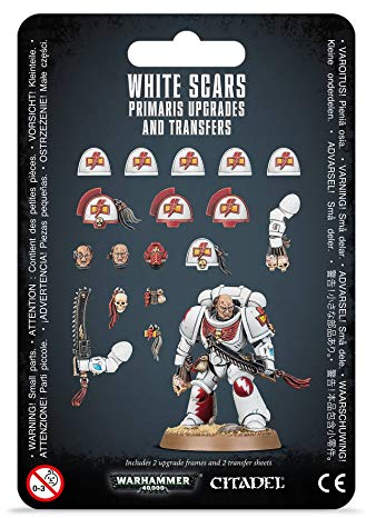 Games Workshop Warhammer 40k - White Scars Primaris Upgrades & Transfers