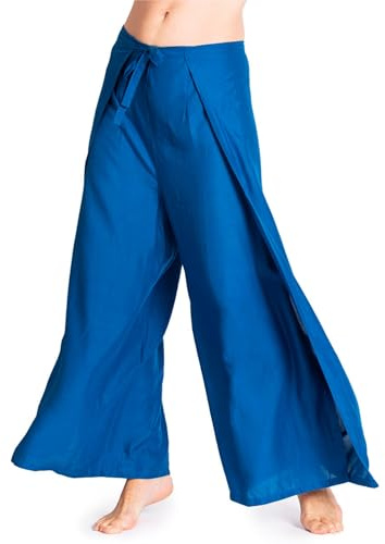 PANASIAM Sunshine Pants Plain, Blue, L
