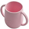 BABI® Baby Toddler Large Silicone Sippy Cup, Plastic Free, 100% Food Grade Silicone, with Two Comfort Handles, Perfect Sippy Cup for Training 200ml (Pink)