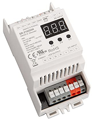 Decoder LED CONNEX DMX 12-36V 4CH 5A