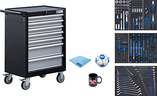 BGS 6065 | Werkstattwagen | 7 Schubladen | mit 129 Werkzeugen