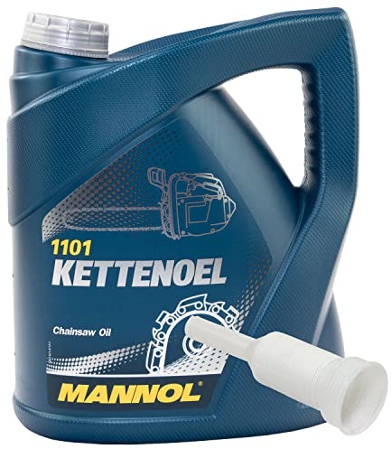 Motorsäge Kettensäge ÖL Kette Kettenöl MANNOL MN1101-4 4 Liter mit Ausgießer