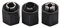 Thaekuns 3 Piece Router Collet Kit 2610906283 1/4,2610906284 1/2 and 2610906287 3/8 for Bosch 1613,1617, 1618,1619 Series Routers