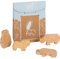 small foot Tierkekse fresh aus Holz, Zubehör für Kaufladen und Kinderküche, Rollenspielzeug ab 3 Jahren, 12353
