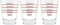 ITALPARTS 3 Shot Glass Espresso Coffee Tumblers, Measuring cups (3 PIECES) Accessoires de haute qualité pour les machines à café professionnelles