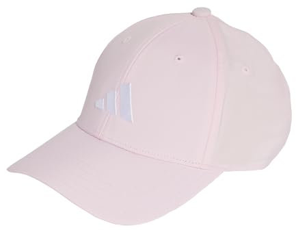 adidas Unisex Bball Cap LT EMB New Logo, Clear Pink/White, S
