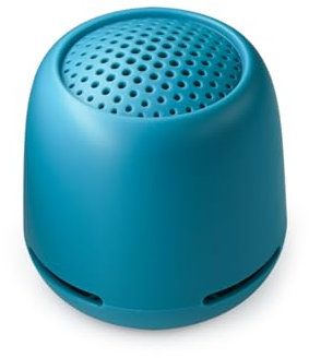 Boompods Zero XL Outdoor Lautsprecher - IPX7 Wasserschutz Tragbarer Bluetooth Lautsprecher, 9 Stunden Akku und Dual-Pairing, Kabellose Musikbox klein für Dusche, Strand & Reisen, Blau