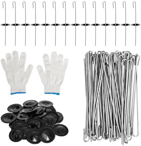 100 Solar Panel Protection Clips, Staffe Della Rete di Protezione del Pannello Solare, Clip di Installazione del Pannello Solare Dell'acciaio Inossidabile, Linee Degli Uccelli, Recinzioni del Piccion