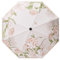 Meichoon Paraguas UPF50 Protección UV Portátil Ligero Impermeable Doble Capa Parasol Diseño Mejorado a Prueba de Viento Flor Clásica Retro Estilo Vintage para Mujeres Viajes y Uso Diario