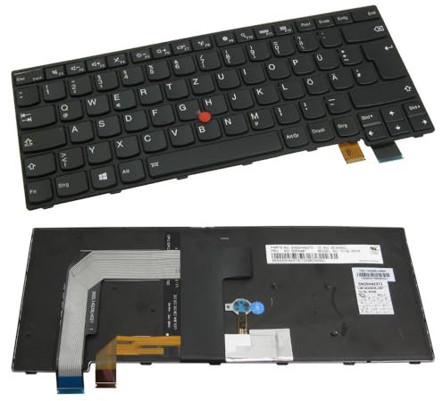 Trade-Shop Laptop Tastatur/Notebook Keyboard Deutsch QWERTZ kompatibel mit Lenovo Thinkpad FRU 00PA546, 01EN694, 00PA423, 00PA481, THBL-85D0 kompatibel mit ThinkPad 13 T460S T470S T470P