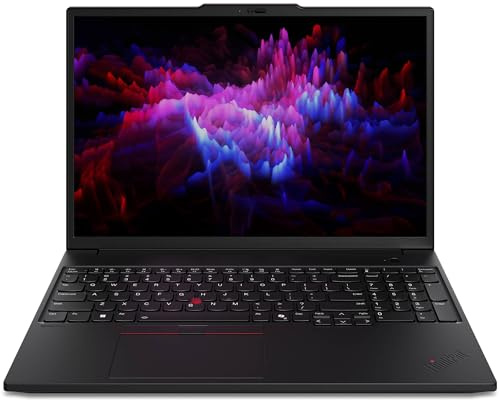 Lenovo ThinkPad P16s Gen 3 Workstation, Intel Ultra 7 155H, NVIDIA RT A500, 16 4K UHD, OLED, IPS Anti-Glare, 96 GB DDR5 RAM, 4 TB SSD, 5MP RGB+IR Camera, WWAN 4G SIM Card/eSIM, Win 11 Pro - Black