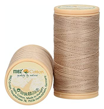 MEZ 4661050-03414 Nähgarne, 100% Baumwolle, 3414, Stärke 50, 100m, 9 Gramm