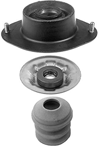 febi bilstein 09016 Federbeinstützlagersatz mit Kugellager und Anschlagbegrenzer , 1 Stück, Schwarz