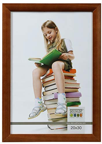 Promo Ideal Holz Bilderrahmen in viele Größen viele Farben Foto Rahmen: Farbe: Braun | Format: 30x45