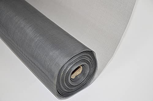 VERDELOOK Rete per zanzariera in Fibra di Vetro a Maglia Rettangolare, 1x3 m