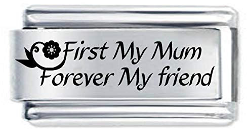 Superlink 1st my Mum Italian Charm Fits all 9mm Italian Style Charm Bracelets