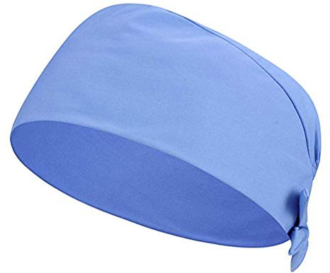 Arbeitsmütze Baumwolle Kappe Herren Scrub Cap Damen Haube für Küche Kochmütze Turban Einfarbige Industriekappe Staubkappe mit Elastische Haarkappe Weich Kopftuch für Lange Haare Kurze Haare